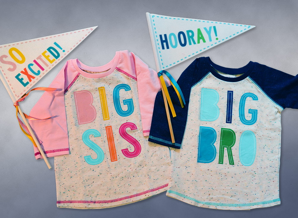 big brother/big sister shirts